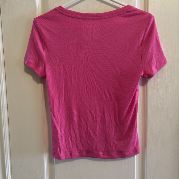 Mini Rib Cropped T-shirt - Picture 3 of 4